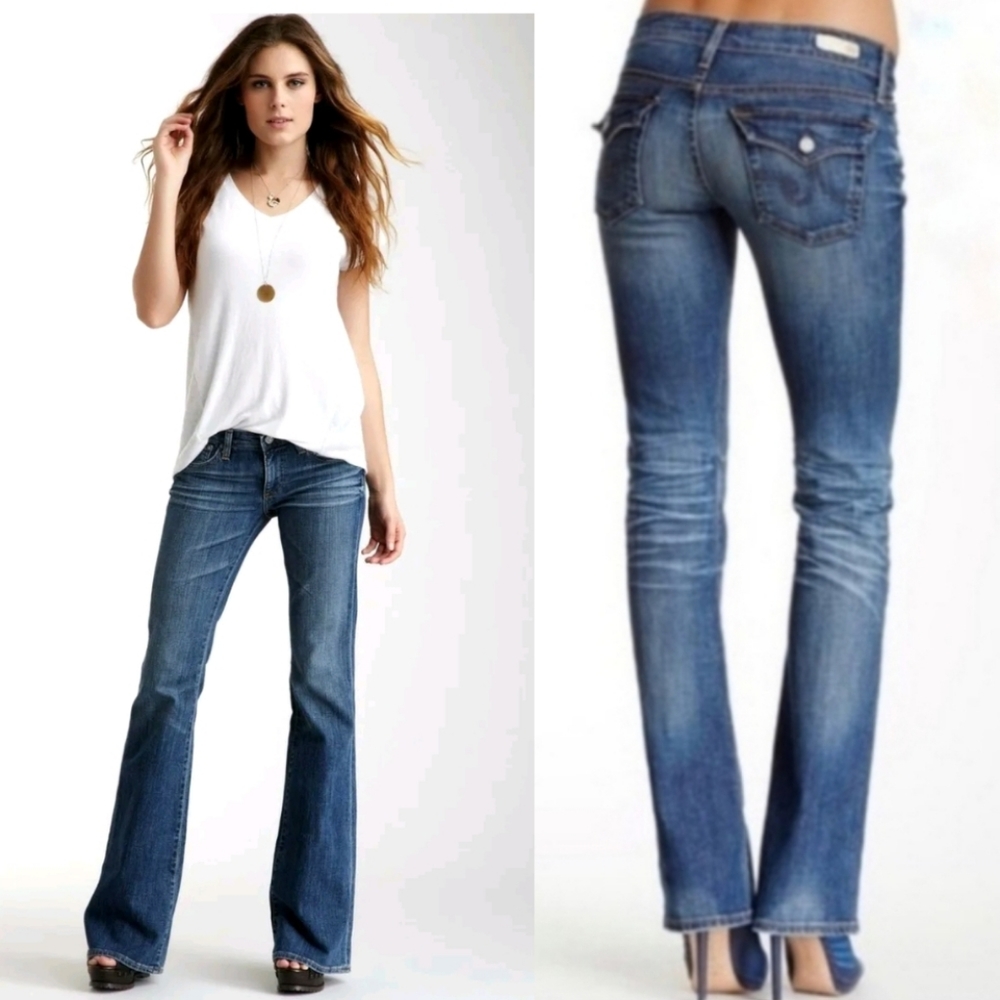 Ag Adriano Goldschmied Bootcut Jeans - Decade Flap Style (waist size 31") EUC